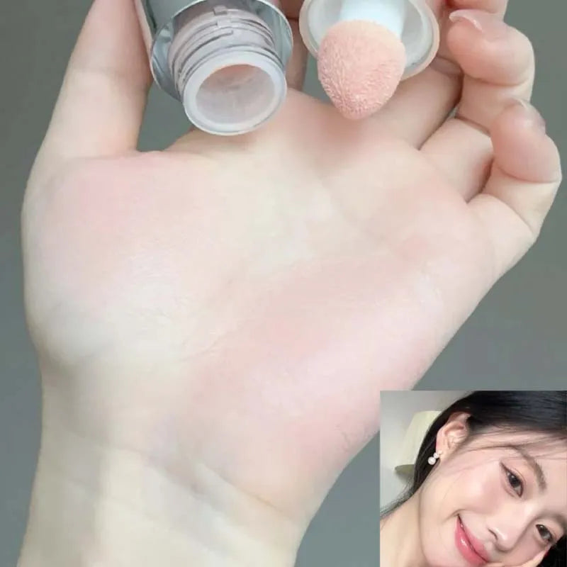 Blush Liquide— Améliore le Teint Naturel, Fini Mat à Faible Saturation, Multi-Usage pour Joues et Visage