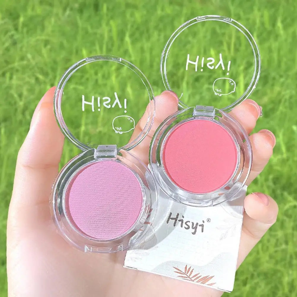 Blush mat pour filles – Crème pêche, maquillage rose et rouge pour joues – Poudre blush, teinte pour contour, palette de joues