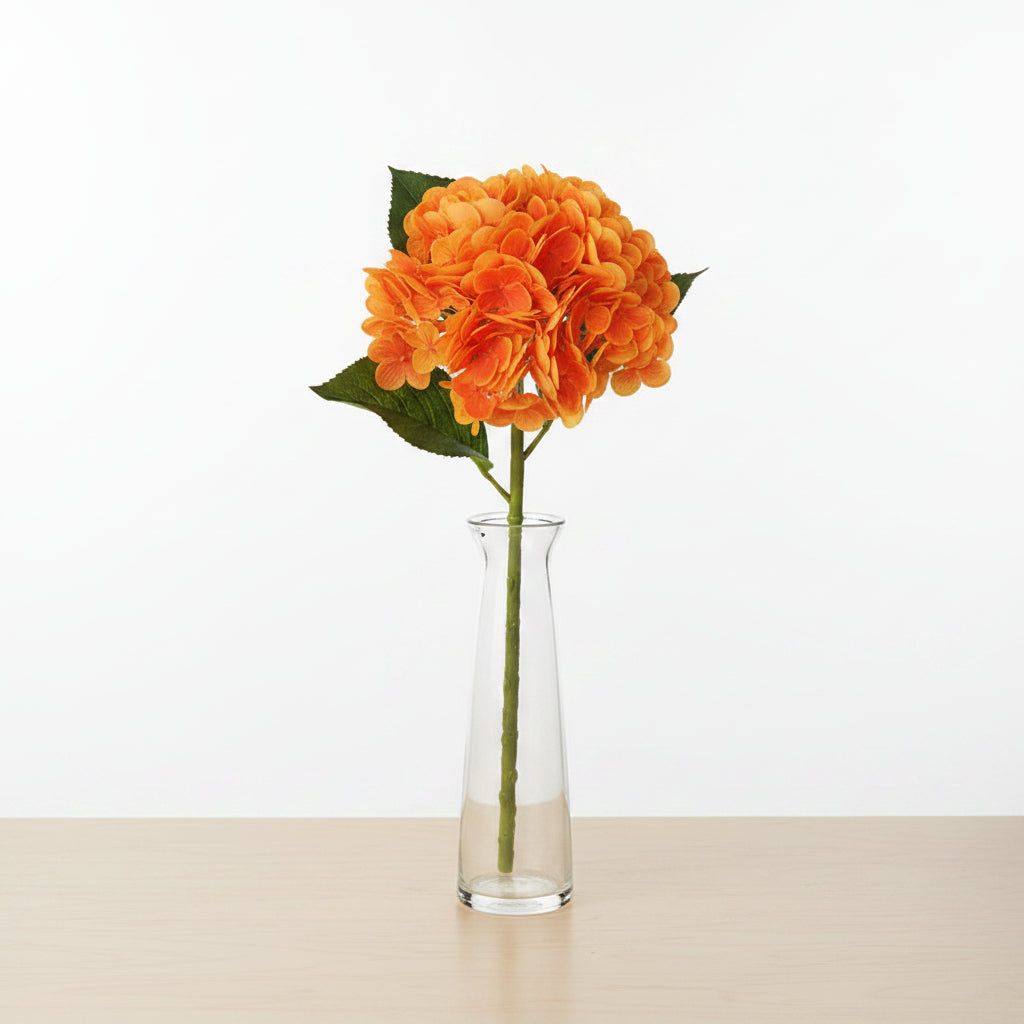 Real Touch Artificial Hydrangea Flowers – 3D Latex Bridal Bouquet Décor
