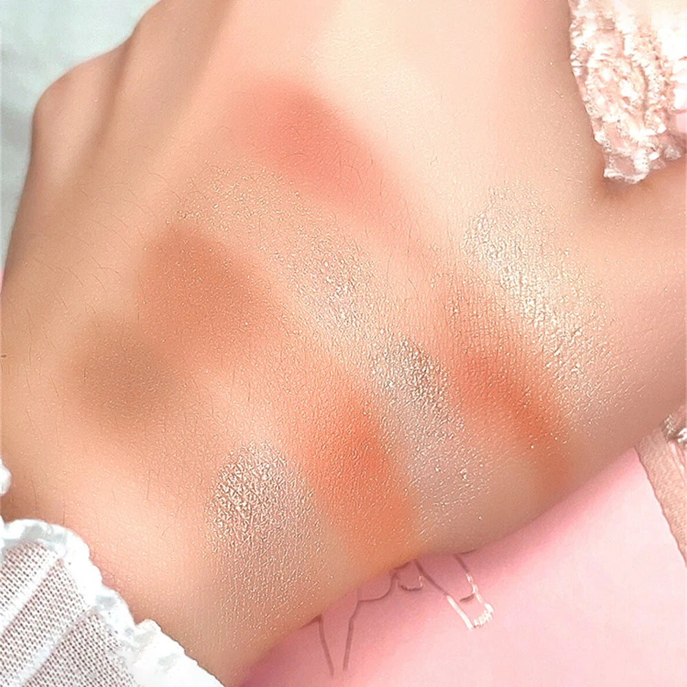 Palette fards à paupières haute qualité, nacrée, highlighter, film polarisé, mats, longue tenue, correction et maquillage yeux