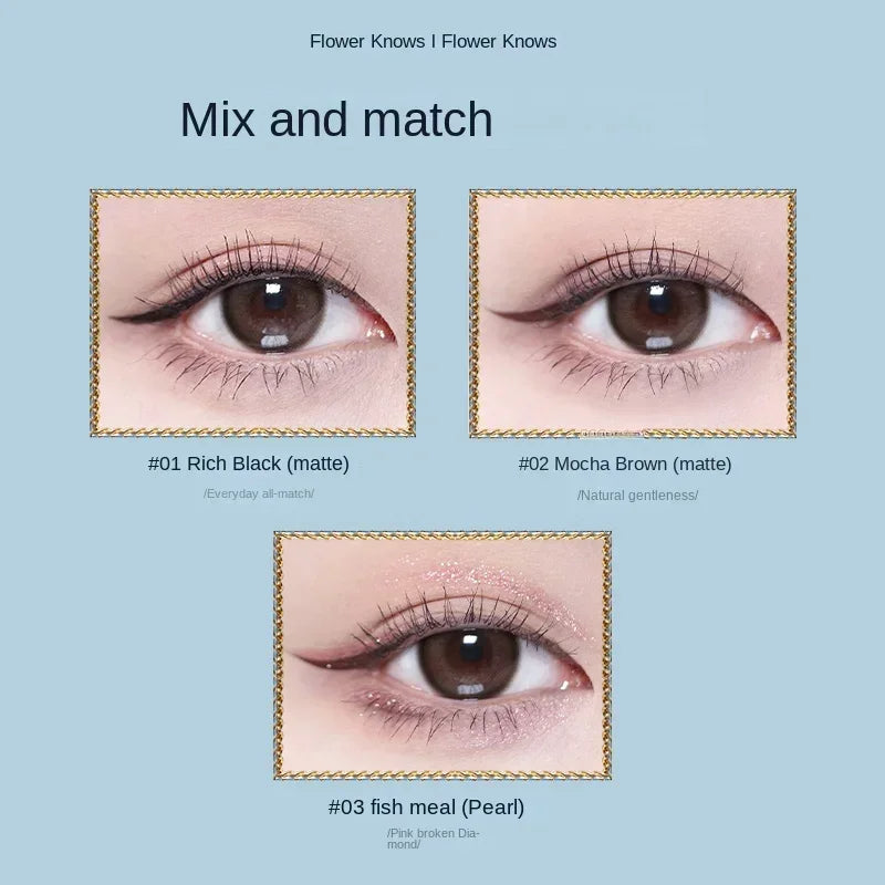Eyeliner Stylo Imperméable Super Fin Précis Longue Tenue Professionnelle Crayon Eyeliner Liquide pour Femmes
