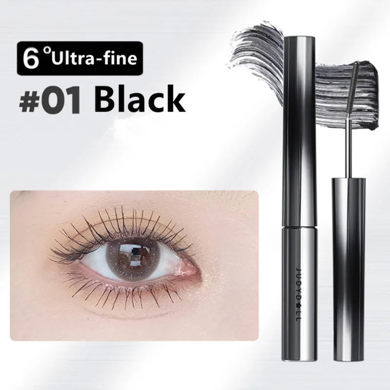 Mascara Waterproof en Fibres de Soie – Noir intense, effet longueur et courbure extrême | Donne un regard sexy et des cils effet extensions | Maquillage longue tenue, résistant à l’eau
