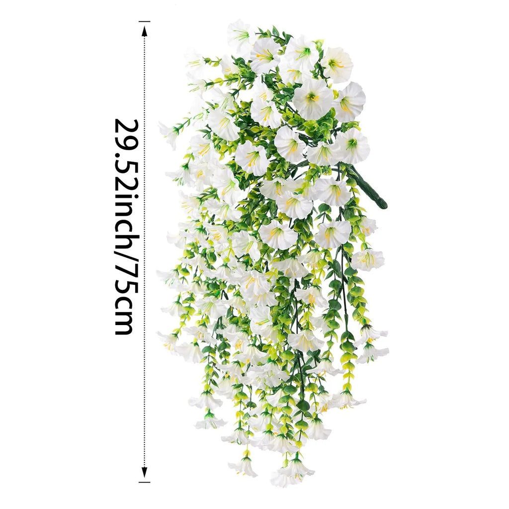 75CM Artificial Hanging Flower Vine – Decorative Fake Plant Garland