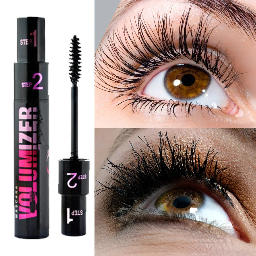 Mascara noir waterproof allongeant effet 4D extensions cils maquillage coréen