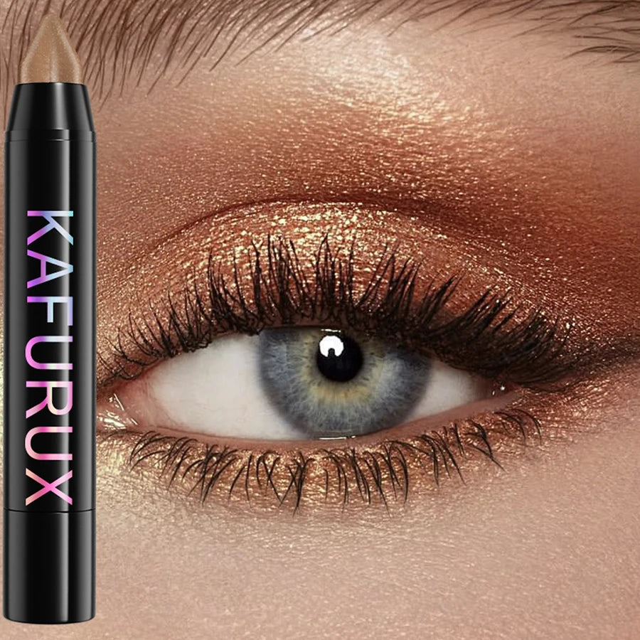 Crayon eyeliner nacré pailleté 24 couleurs, waterproof, mat, nude, effet illuminateur.