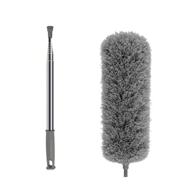 Retractable Microfiber Duster – Bendable Washable Cleaning Tool