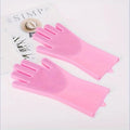 Silicone Pet Grooming Glove – Bathing, Deshedding & Massage Brush for Dogs & Cats