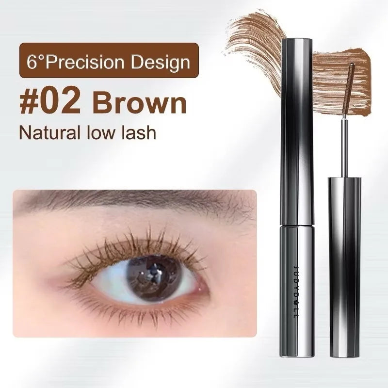 Mascara 3D recourbant tube cils noir et marron allongeant waterproof longue tenue anti-bavure