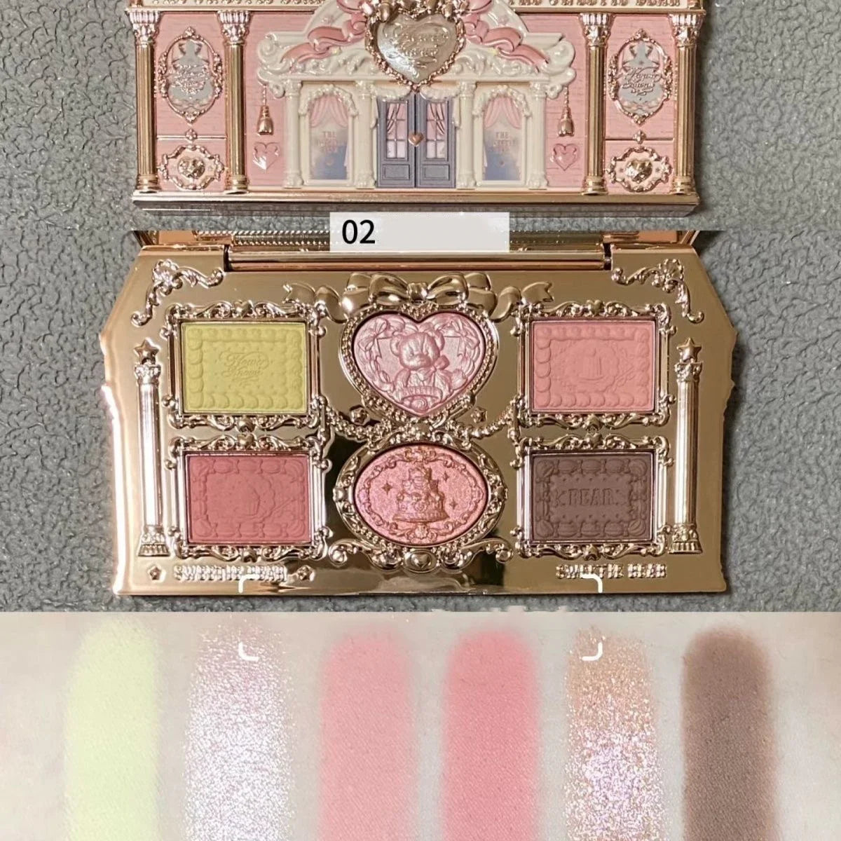 Palette fards à paupières – Haute pigmentation, longue tenue, fini mat et scintillant, kit cadeau maquillage