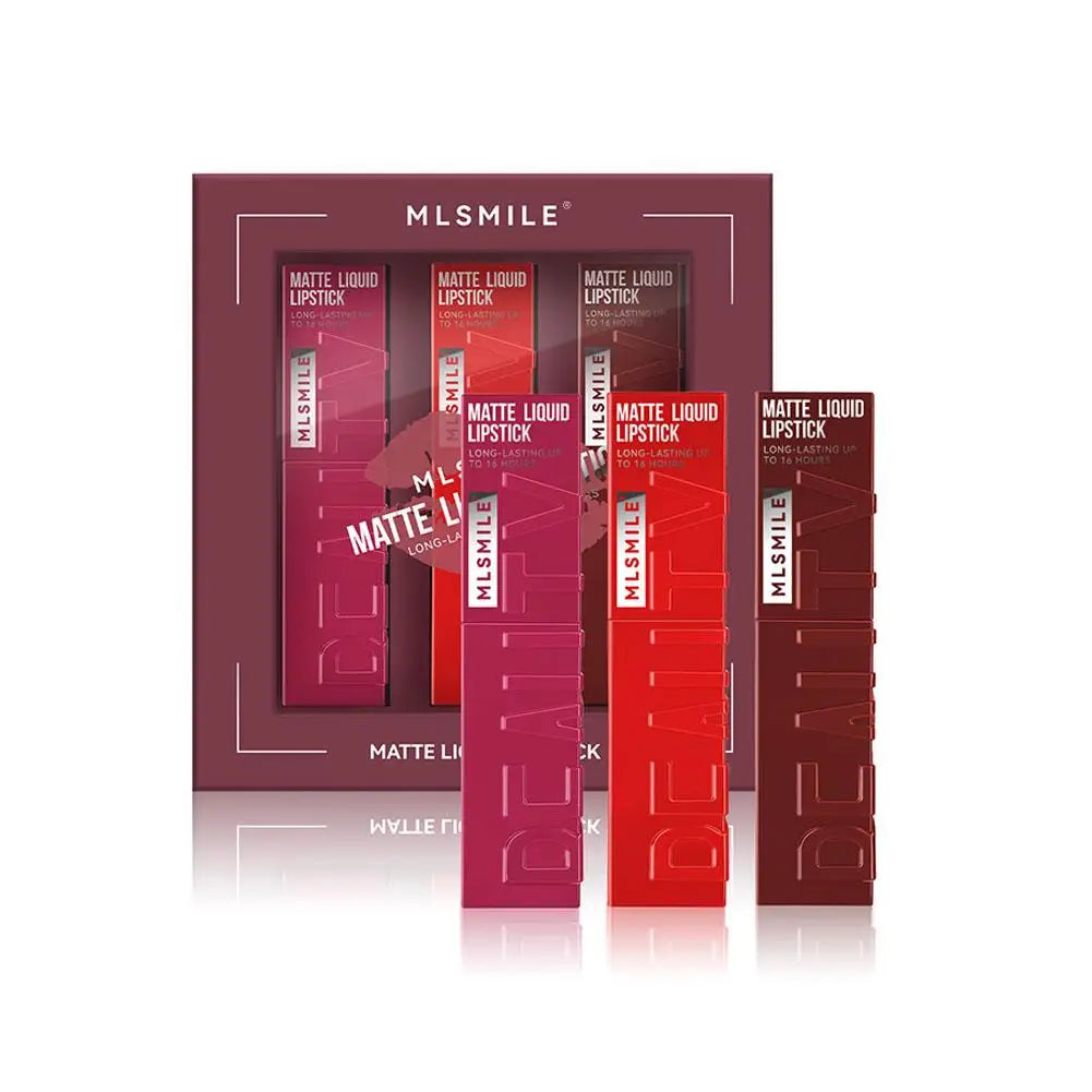 « 6 rouges à lèvres liquides mats nude – Longue tenue, velours et non‑collants »