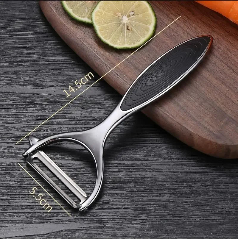 Stainless Steel Vegetable Peeler – Multifunction Potato, Carrot & Fruit Peeler Kitchen Tool