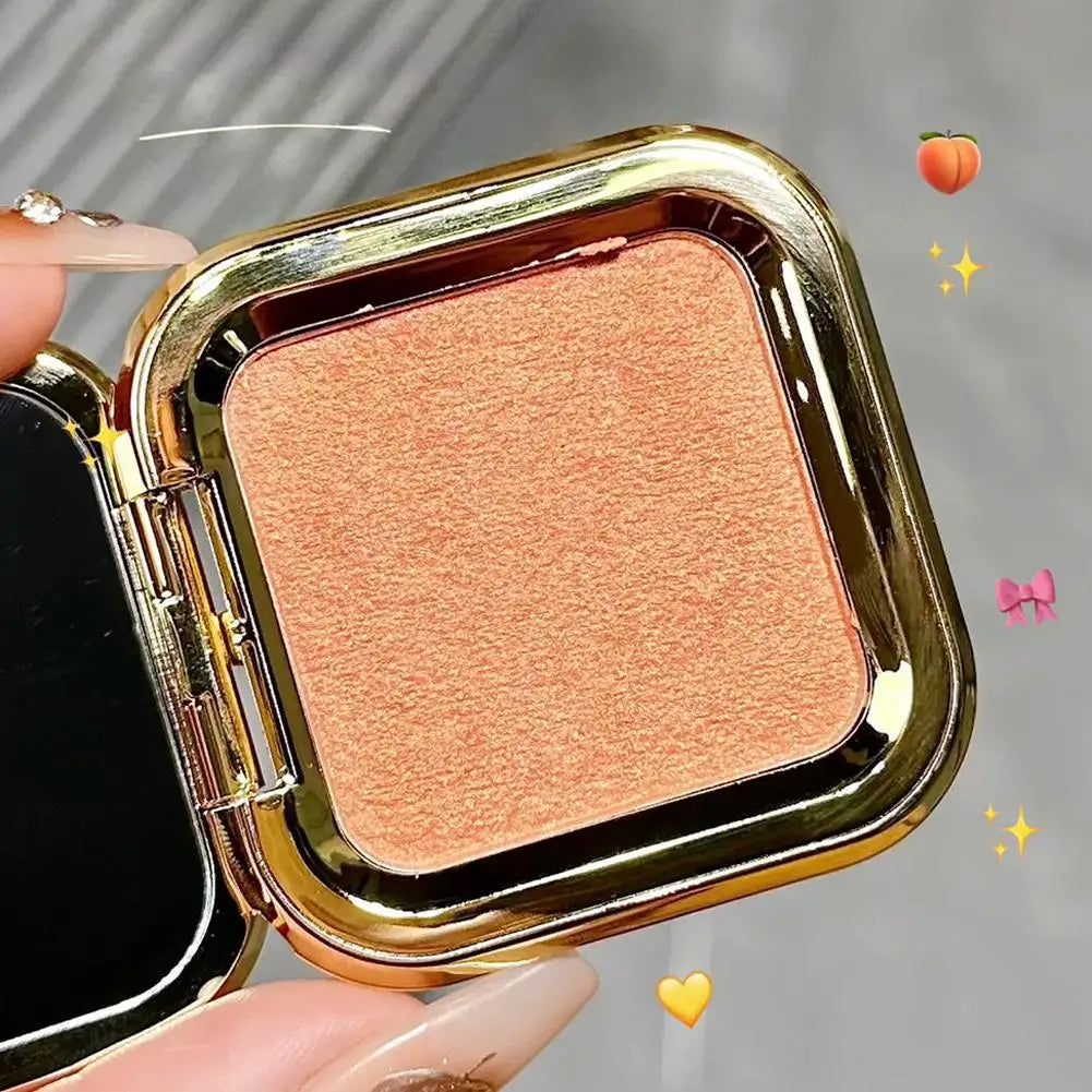 Blush Crème 3D — Fini Mat et Perlé, Teinte Naturelle et Longue Tenue, Rendu Couleur Intense, Contour du Visage et Ombre à Paupières