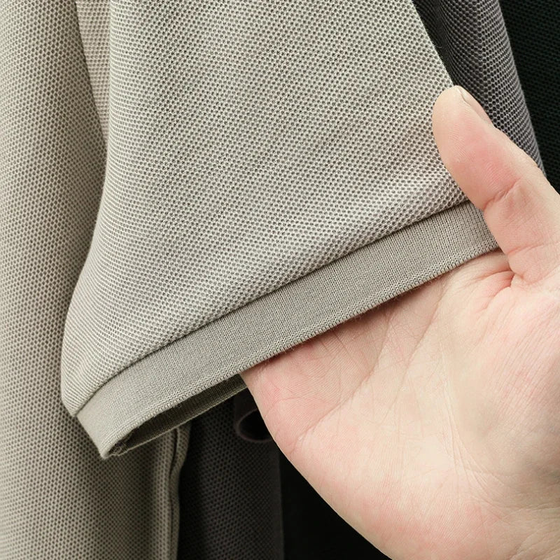 Polo 100% coton pour hommes – T-shirt respirant décontracté d'été, 19 couleurs, idéal pour le golf et le sport, décontracté d'affaires, finition semblable à la soie