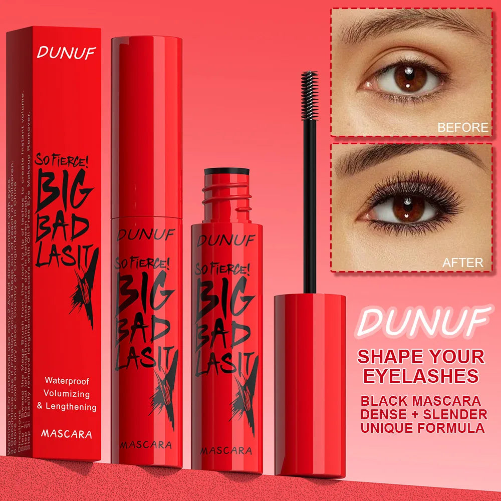 Mascara 4D Music Flower volume et courbure longue tenue waterproof cils épais et allongés