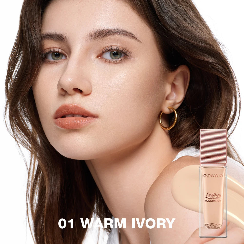 Fond de Teint Liquide – Couvrance Totale, Mat, Hydratant, Contrôle du Sébum, Longue Tenue, Waterproof, Correcteur