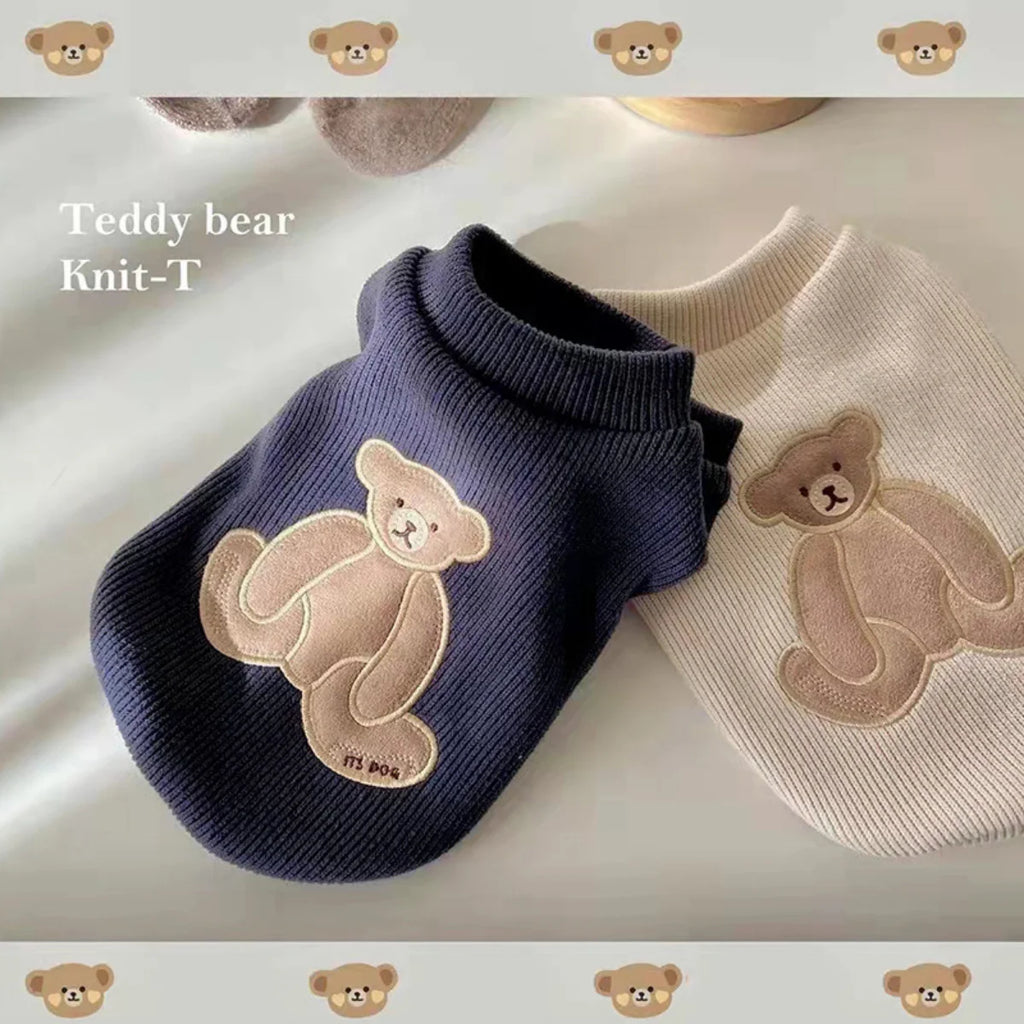 Winter Fleece Pet Sweatshirt – Warm Jacket for Dogs & Cats