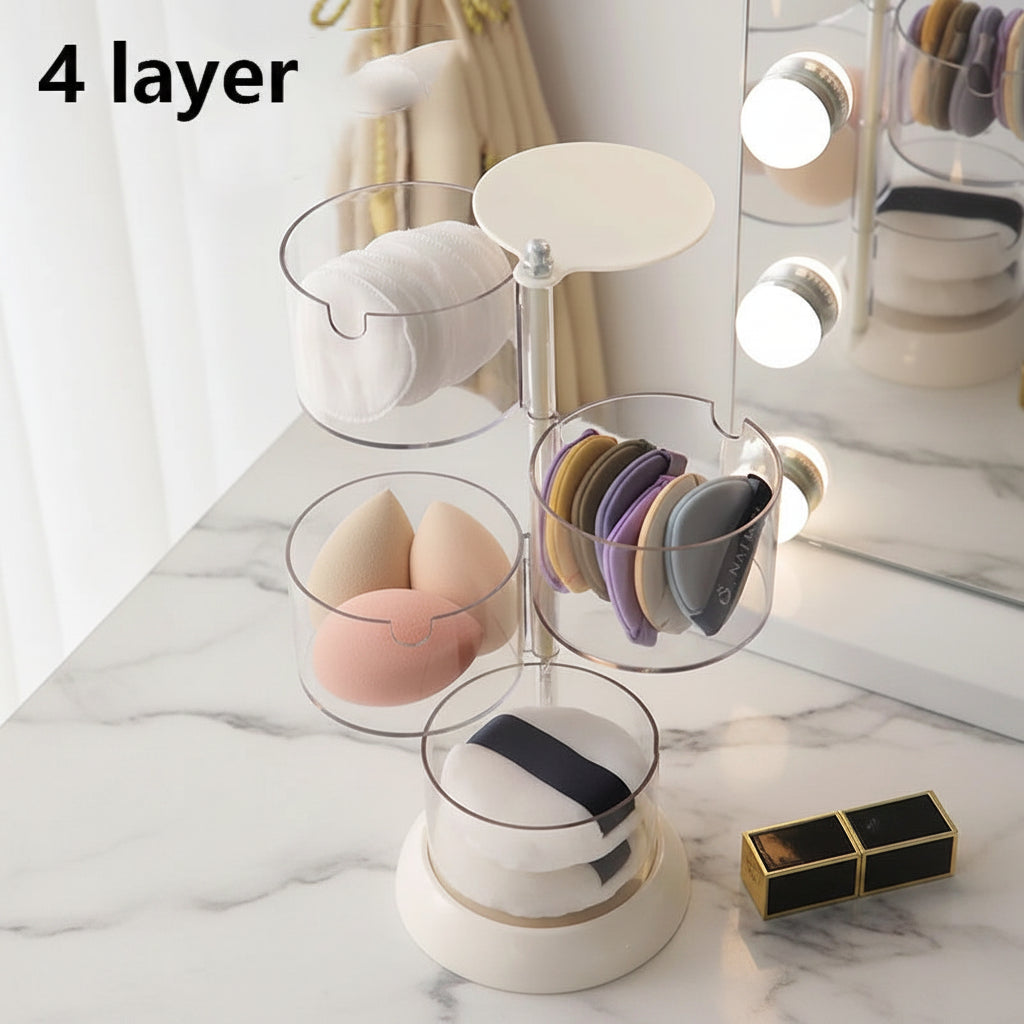 Minimalist Makeup Sponge Organizer