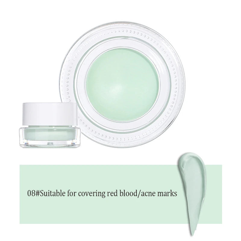 Palette Fond de Teint & Correcteur Crème – Couvrance Totale, Anti-Cernes et Anti-Acné, Contouring, Waterproof, Maquillage Professionnel