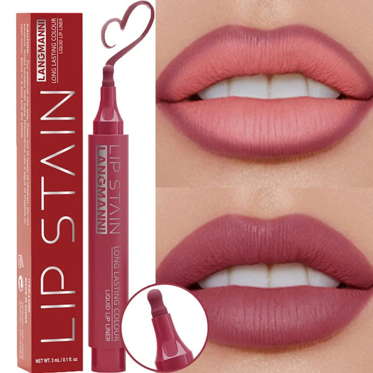 Set 6 Couleurs Crayons à Lèvres Liquides – Longue Tenue, Teintes Nude, Mat, Anti-Transfert, Contour Naturel, Maquillage des Lèvres