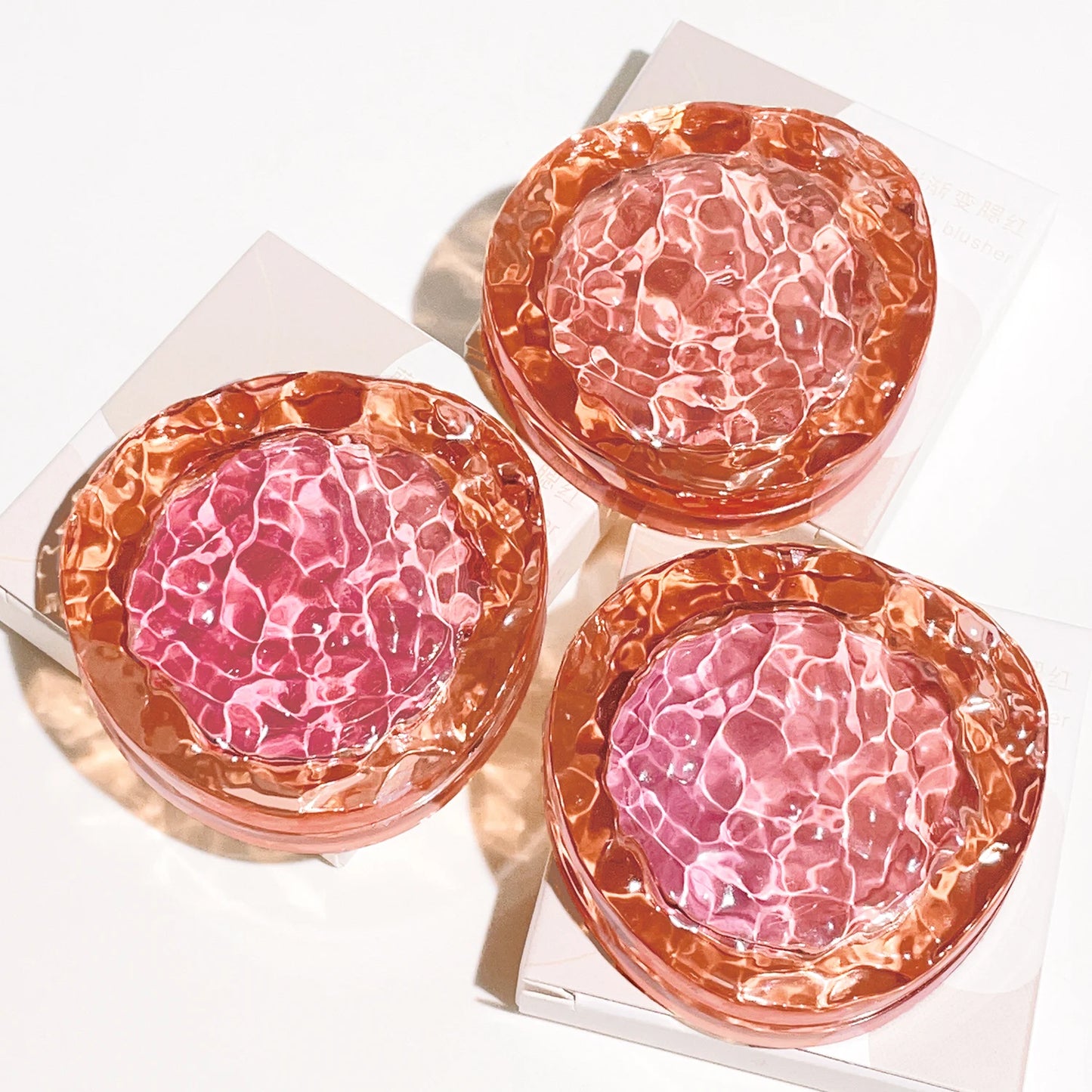 Blush Cute Pop Dégradé — Fini Mat, Texture Délicate, Maquillage Quotidien Nude, Illumine les Joues