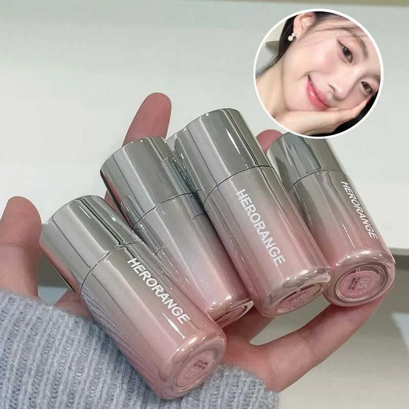 Blush Liquide— Améliore le Teint Naturel, Fini Mat à Faible Saturation, Multi-Usage pour Joues et Visage