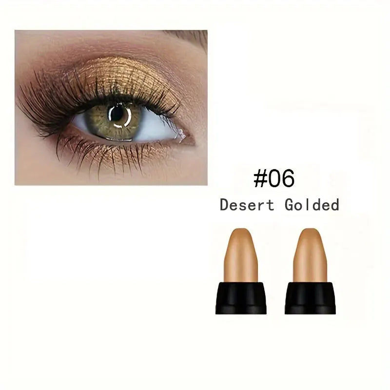 Eyeliner Waterproof 16 Couleurs – Maquillage Oeil Brillant et Durable