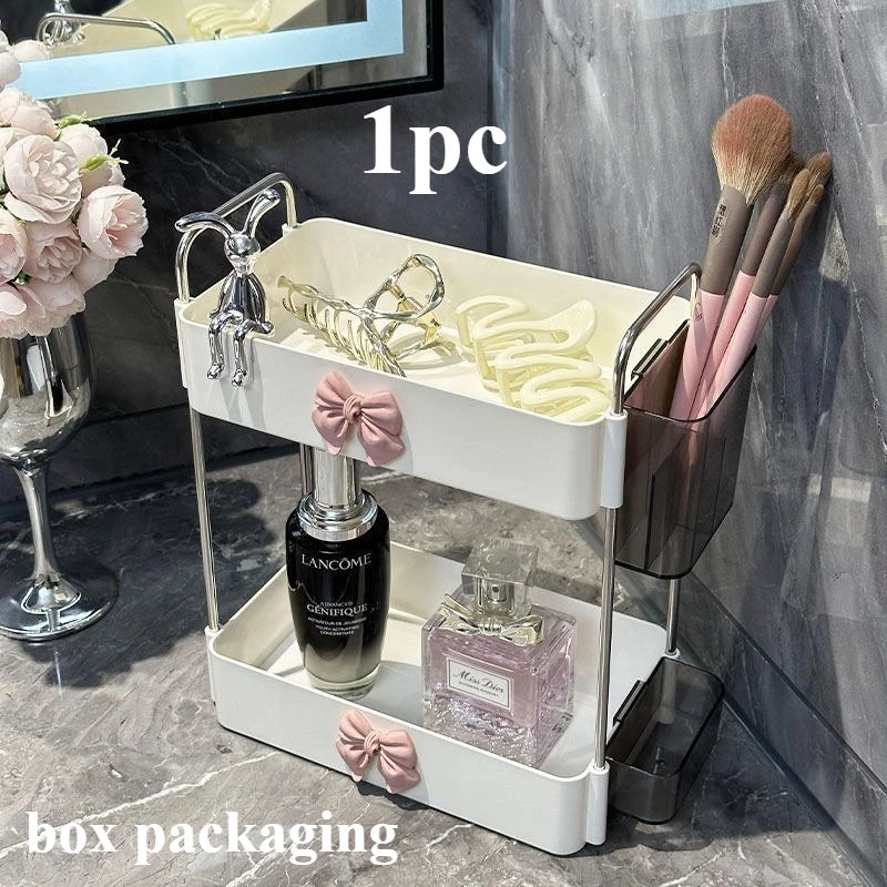 Bow Makeup Storage Organizer