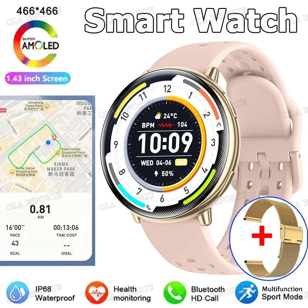 Pour Amazfit Active 2 GPS montre intelligente hommes femmes Ai GPT Amoled étanche Sport montre intelligente boussole NFC BT appel montres pour