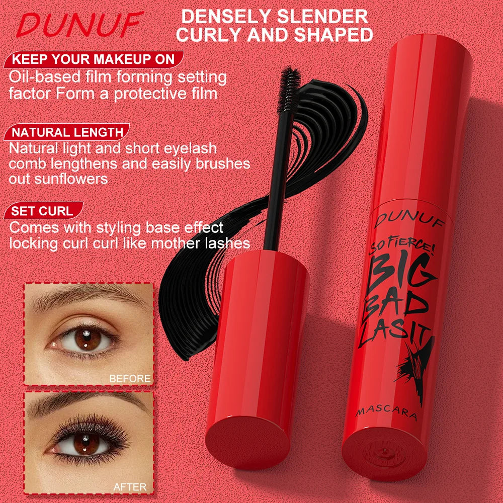 Mascara 4D Music Flower volume et courbure longue tenue waterproof cils épais et allongés