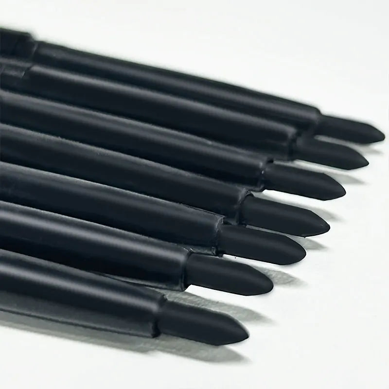 Crayons Eyeliner noirs imperméables et résistants à la sueur, 2 pièces, longue durée, anti-taches pour le maquillage des yeux audacieux, formule facile à glisser pour Perf