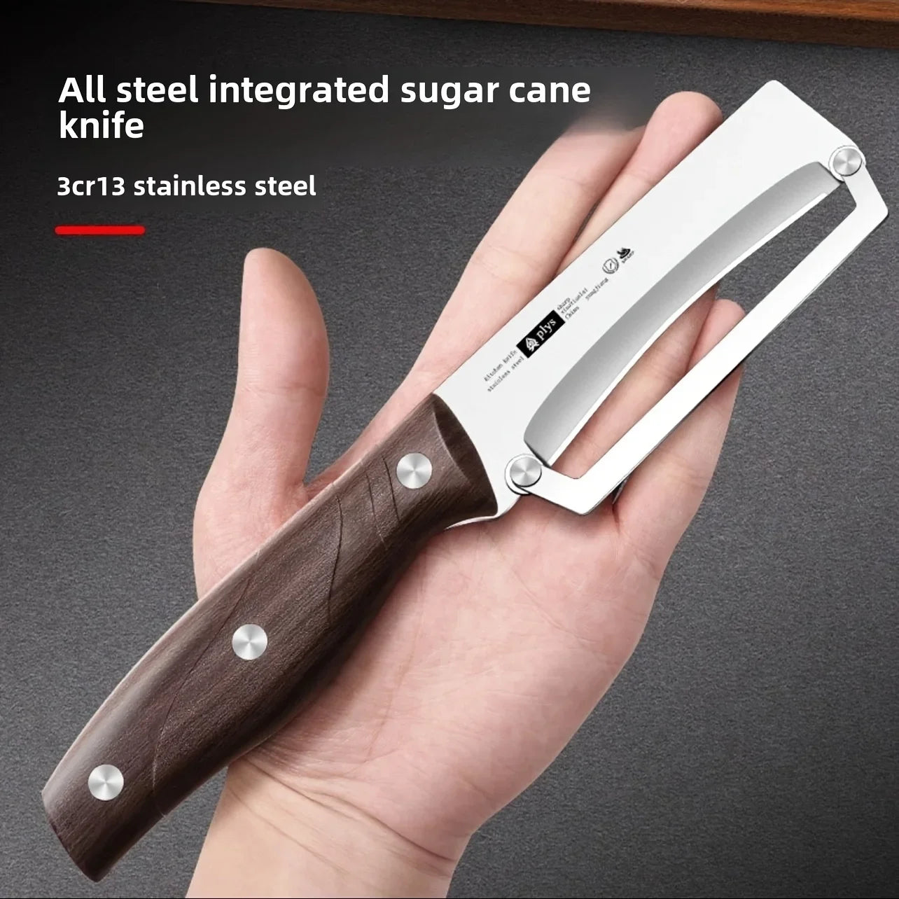 Stainless Steel Peeler with Wooden Handle – Durable Fruit & Vegetable Peeling and Slicing Kitchen Tool