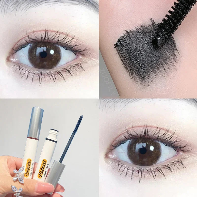 **« Mascara 4 couleurs épais – Recourbant, allongeant, waterproof et longue tenue »**