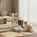 Automatic Pet Feeder & Water Dispenser – Gravity Food and Water Station