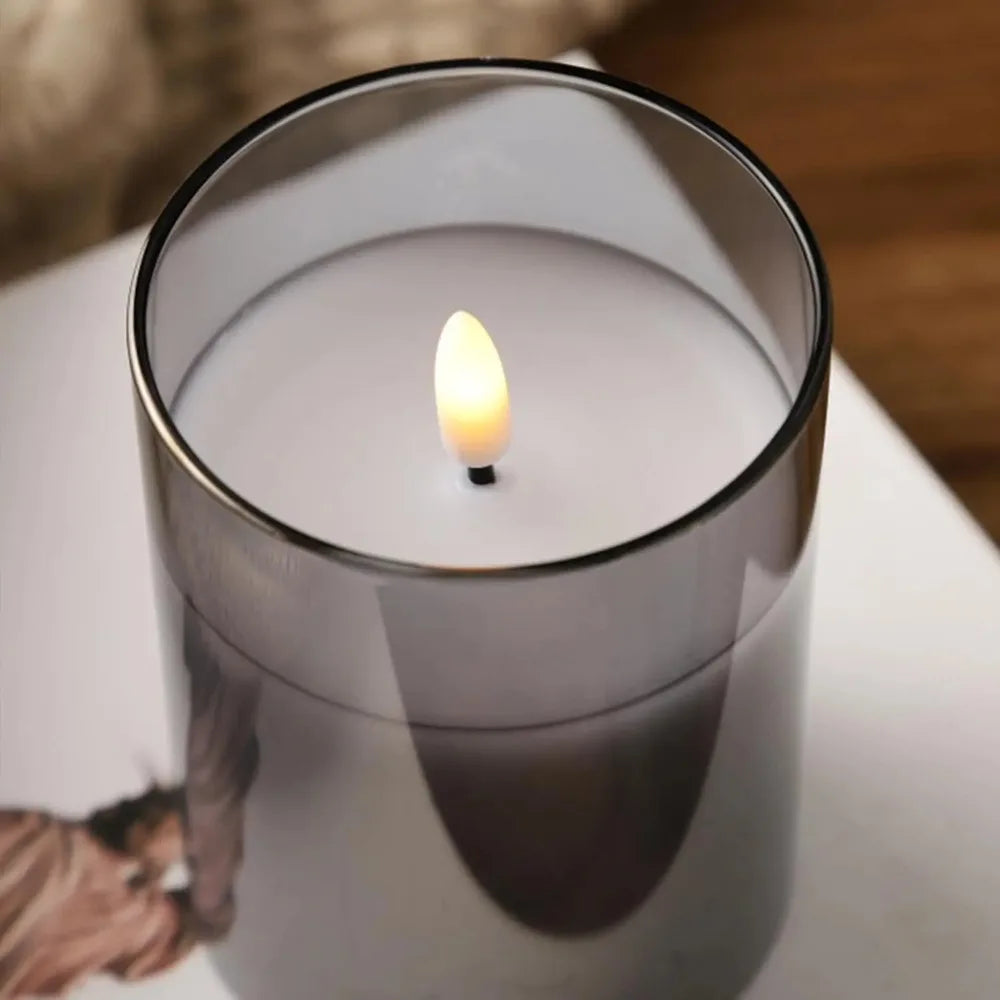 3PCS LED Flameless Candles with Remote Control – Flickering Candle Set for Home & Event Decor
