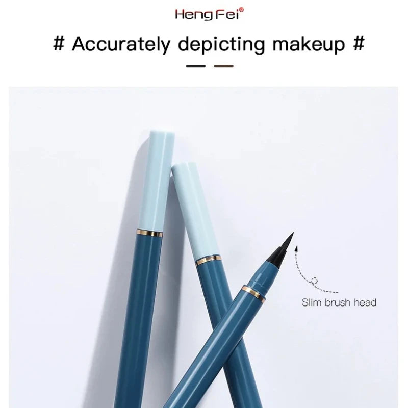 Crayon Eyeliner liquide noir frais, couleur à séchage rapide, imperméable, résistant à la sueur, sans taches, stylo de maquillage, cosmétique, livraison gratuite