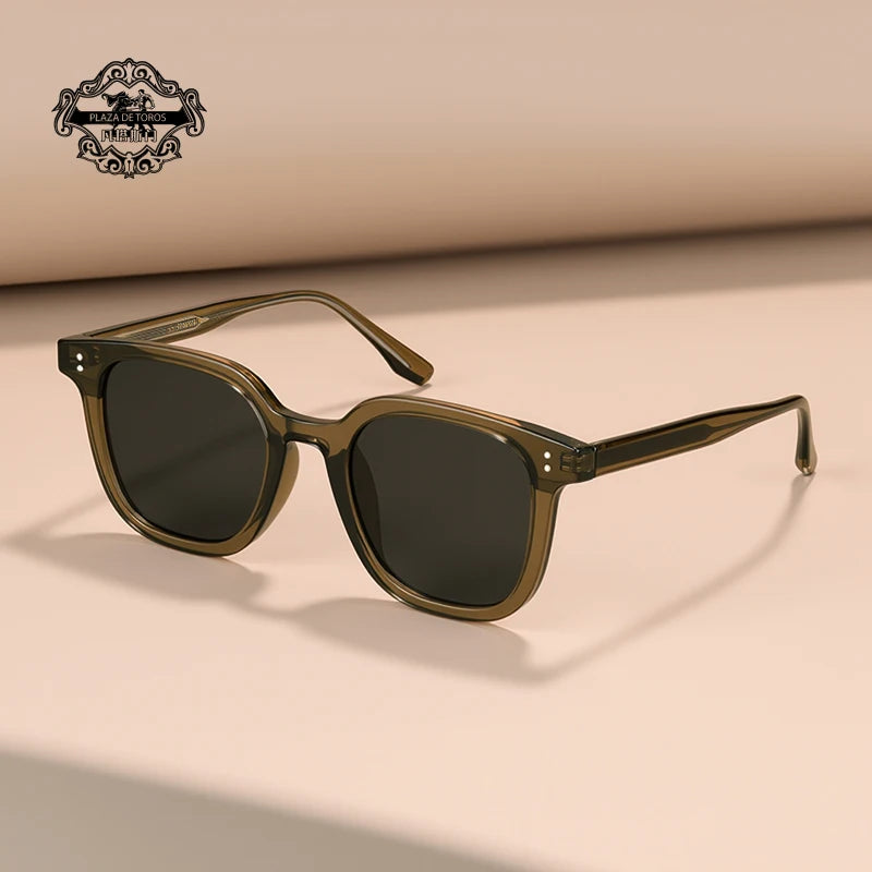 « Lunettes de soleil 2025 – Carrées Polarisées, Mixte & UV400 »