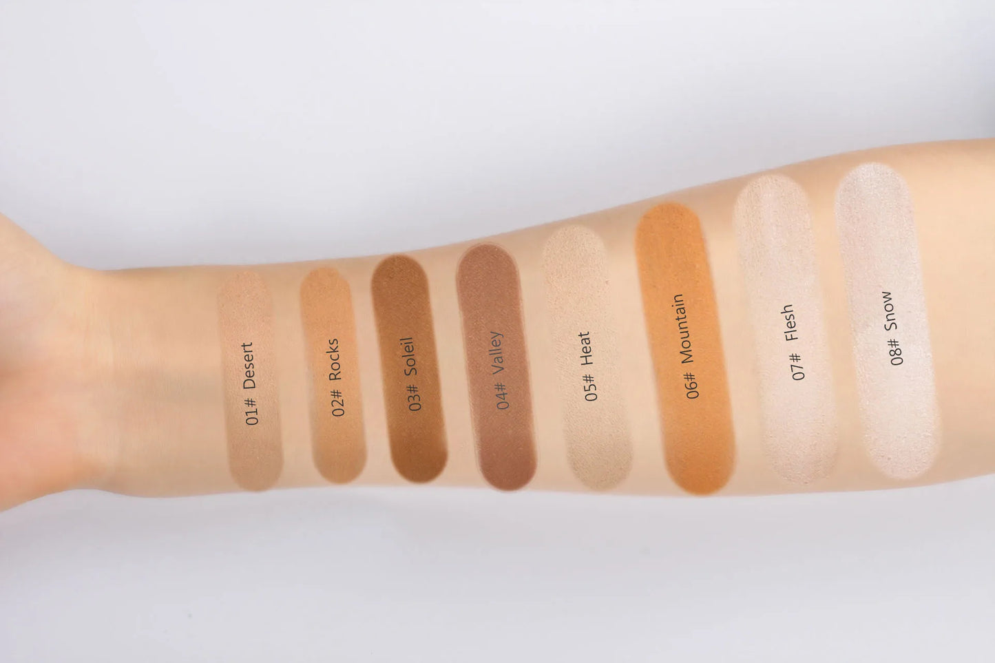 Poudre Libre Visage 8 Couleurs – Tenue Longue Durée, Contrôle du Sébum, Fini Mat Invisible, Poudre Fixante pour Fond de Teint