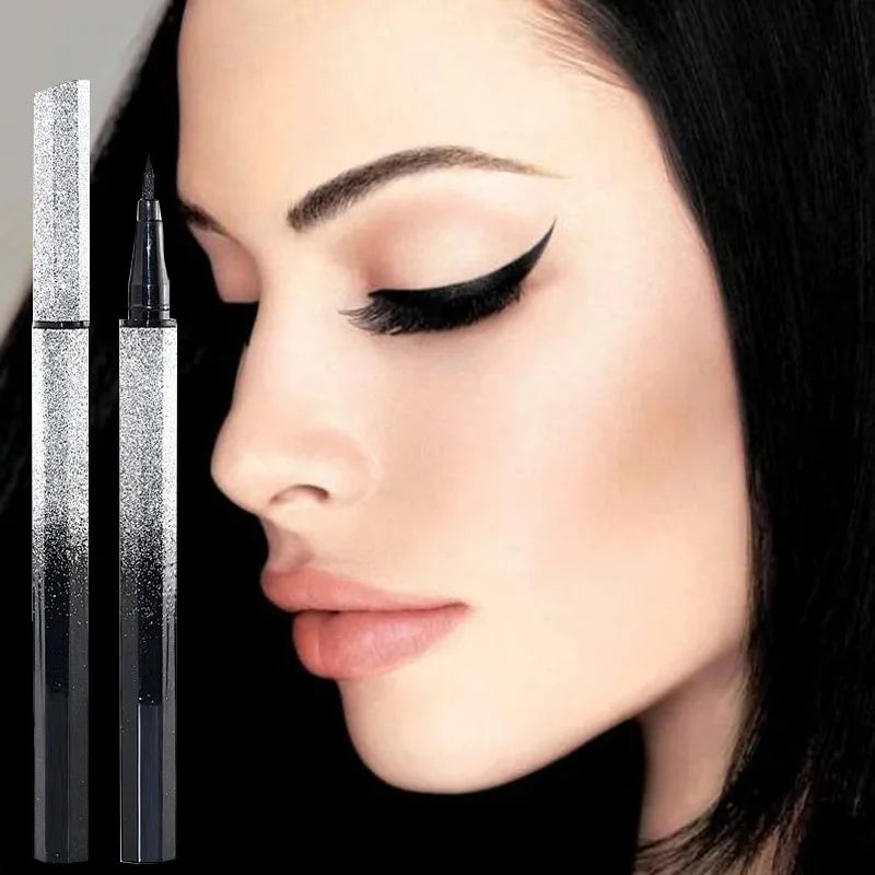 Eyeliner Liquide Ultra-Fin Étanche – Maquillage Coréen pour Femmes, Séchage Rapide, Lisse, Longue Tenue, Stylo Cils Inférieurs, Cosmétiques