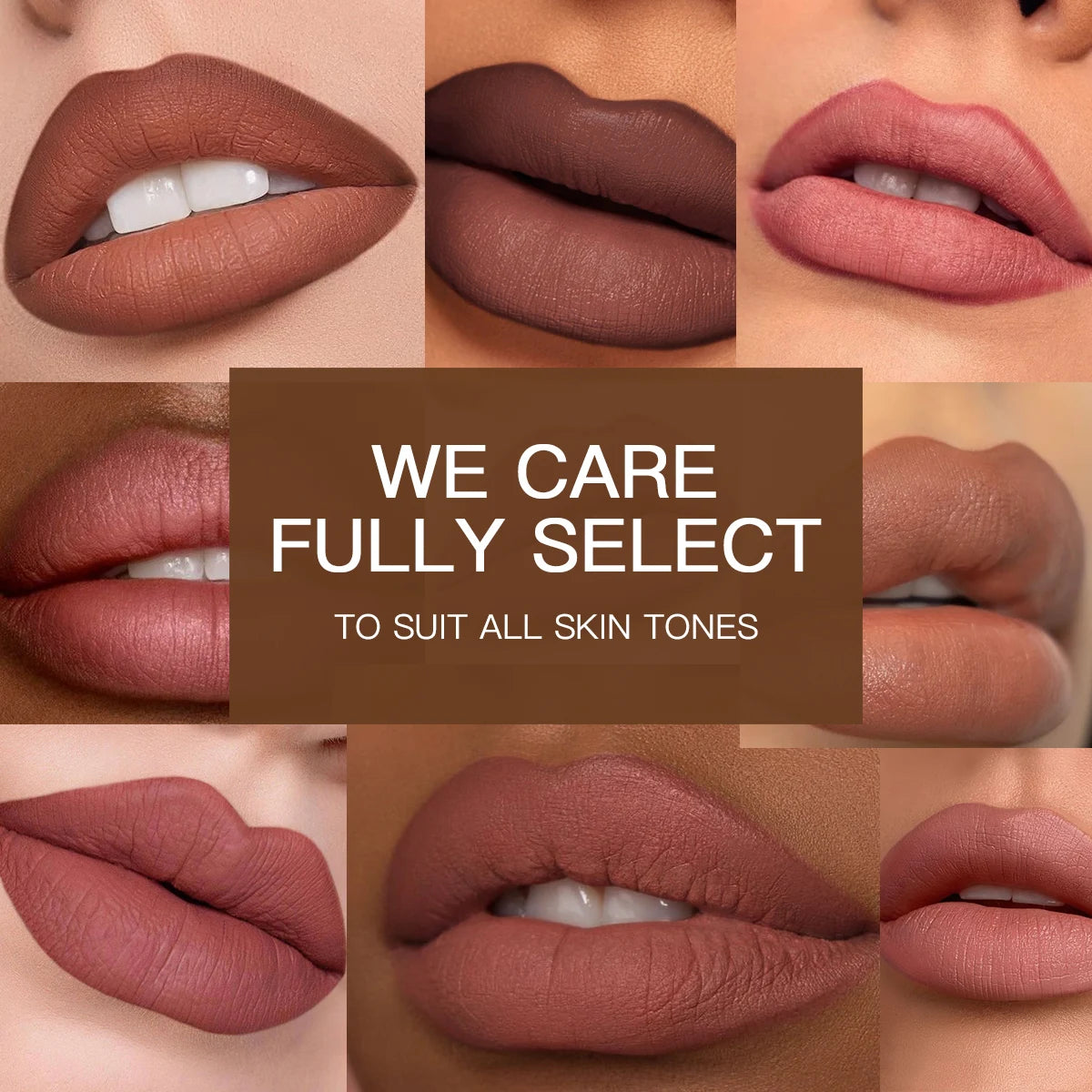 « Set 12 rouges à lèvres mats – Longue tenue, waterproof avec crayon »