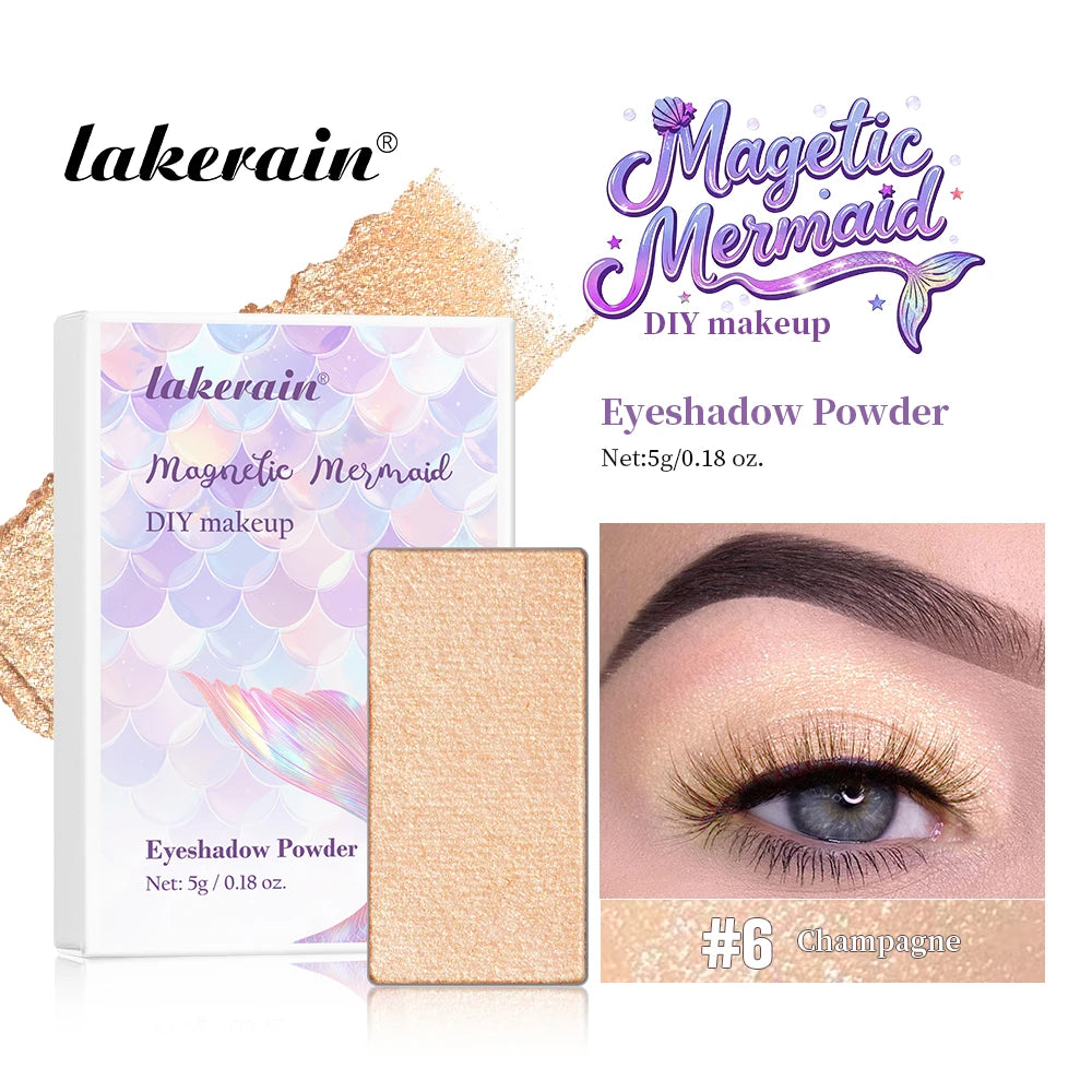 Recharge pour palette de fards à paupières - Waterproof, longue tenue, multifonctionnelle, fond magnétique - Maquillage à faire soi-même
