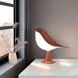 LED Bird Touch Lamp – 3-Level Dimmable Rechargeable Night Light for Home Decor