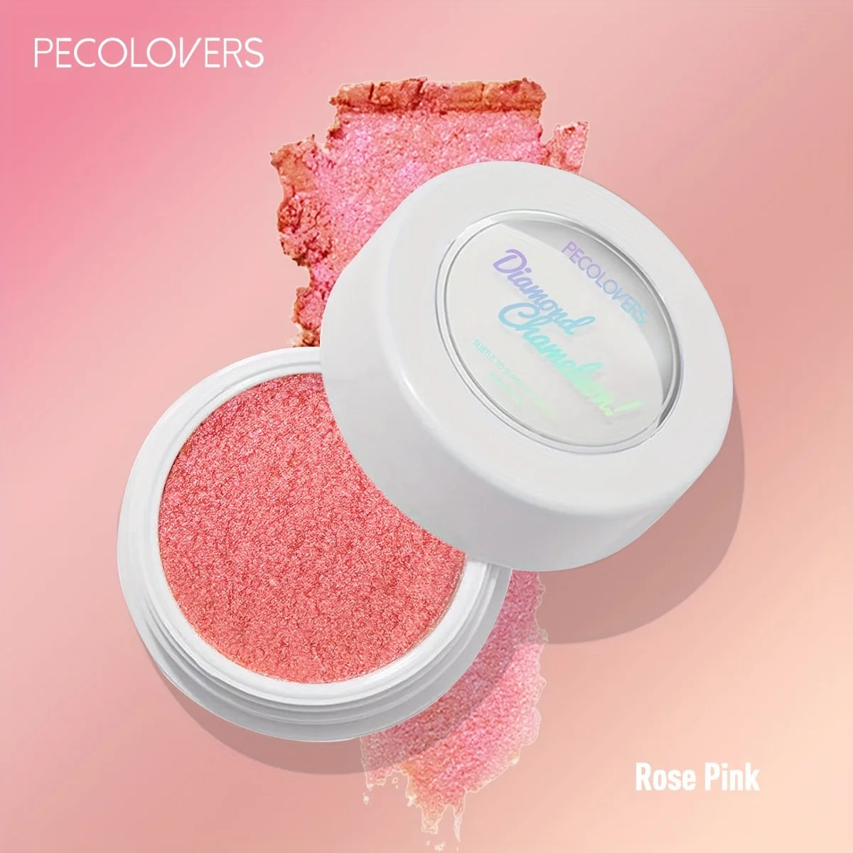 Ombre à paupières pailletée caméléon, enlumineur nacré mono-teinte, maquillage illuminateur puissant, outils de maquillage scintillants pour les yeux