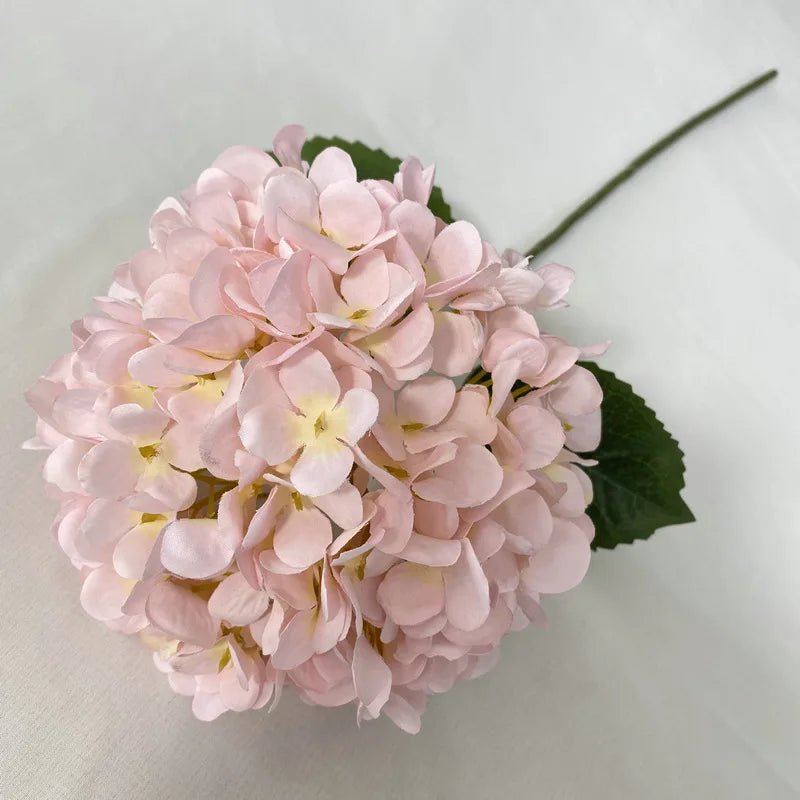 58CM Artificial Hydrangea Bouquet – Realistic Silk Flowers for Home & Wedding Décor