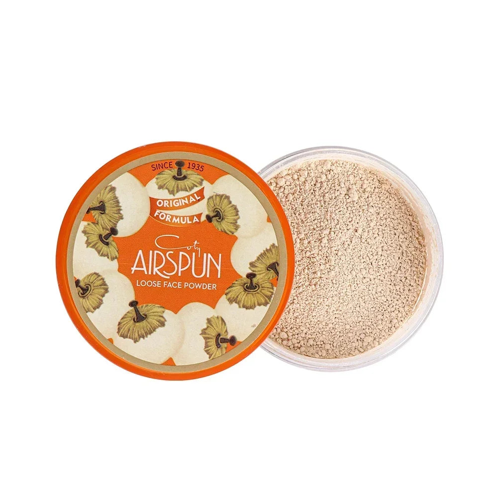 Poudre minérale waterproof pour le visage – Contrôle de l’huile, poudre fixante translucide, haute couvrance, maquillage pour femmes