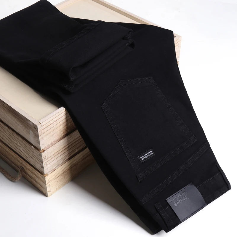« Jean Homme Slim Noir – Confort Stretch »