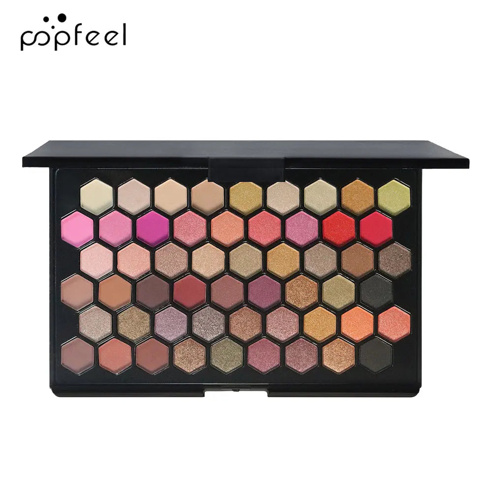 **« Palette fards à paupières 54 couleurs – Tons naturels et nuances vives »**