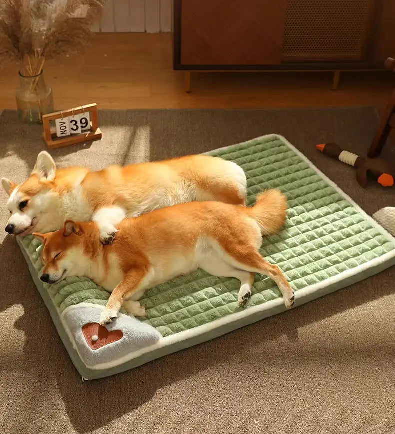 Orthopedic Memory Foam Dog Bed – Washable Pet Cushion with Removable Cover