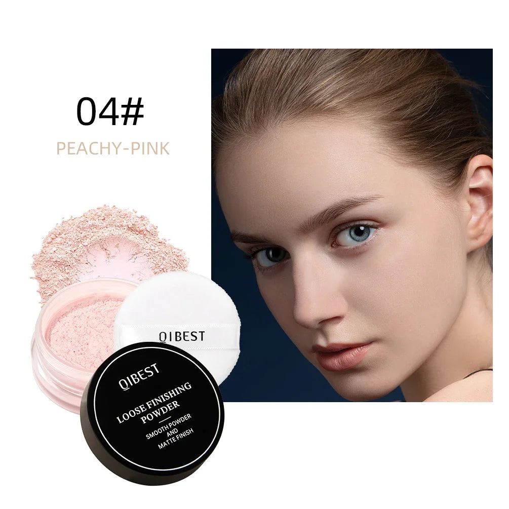 Poudre libre pour le visage – Translucide, matte, rose et blanche, poudre fixante, contrôle de l’huile, cosmétique, longue tenue, waterproof, maquillage du visage