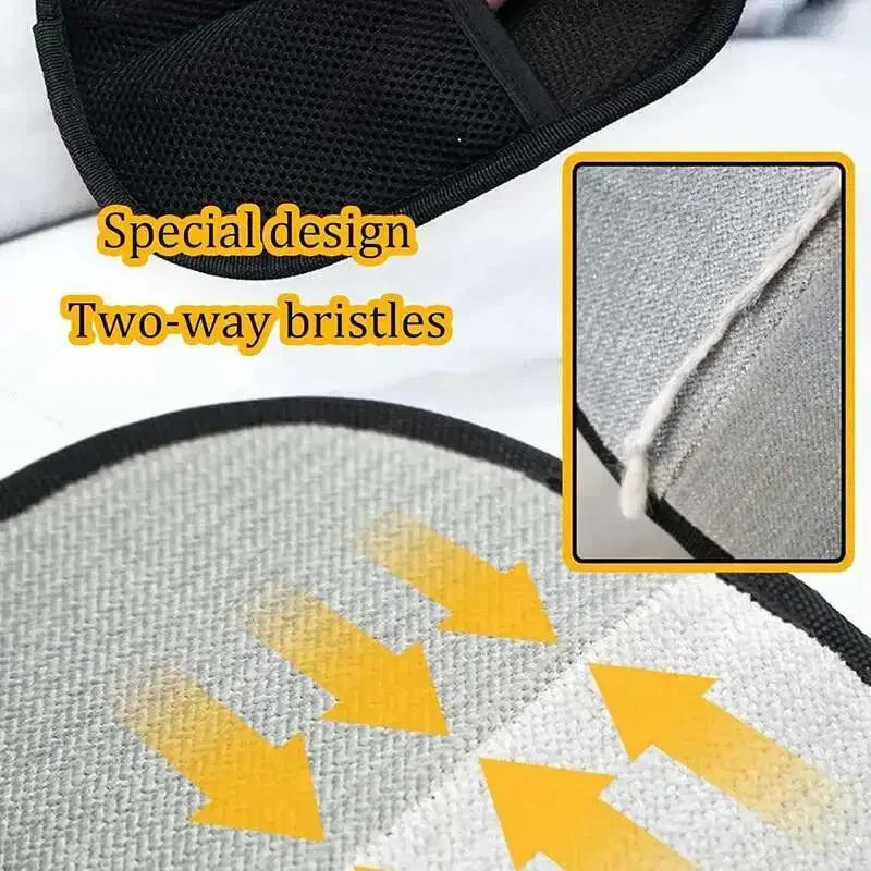 Double-Sided Pet Hair Removal Glove – Reusable Fur Cleaner for Furniture & Clothing