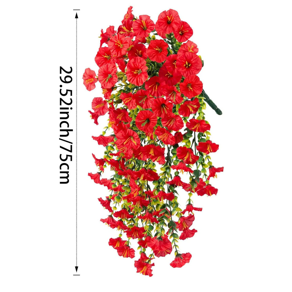 75CM Artificial Hanging Flower Vine – Decorative Fake Plant Garland
